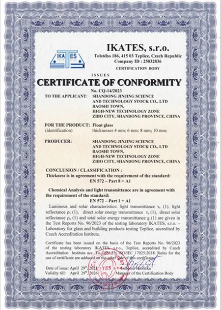 Certification