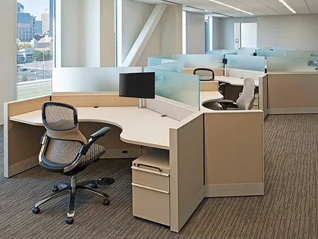 Glass Desk Screen